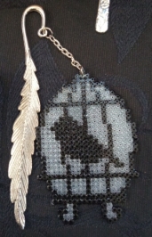 Marques-pages Oiseau dans sa cage